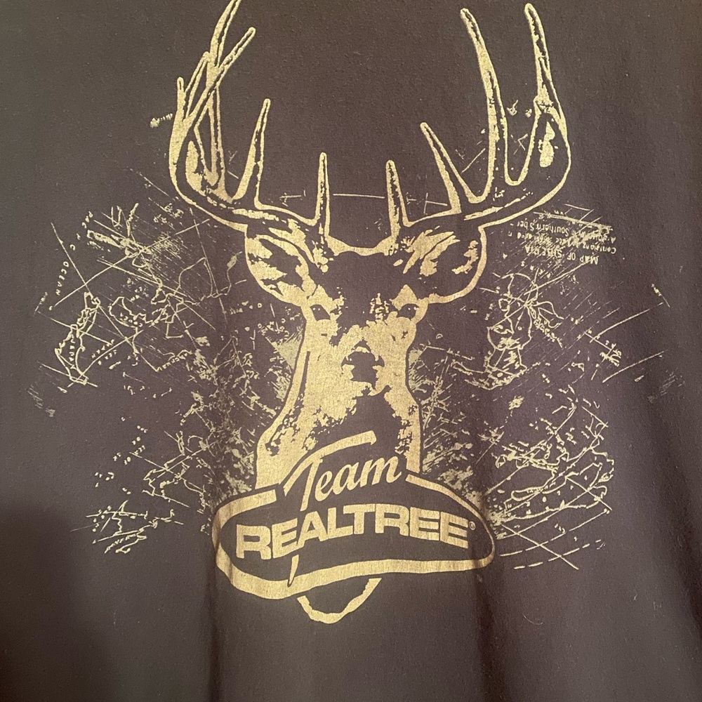 Realtree Black Long Sleeve T-Shirt Men’s Size XL
